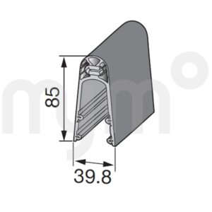 Regleta de paso de Hörmann 436229