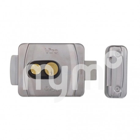 ELECTROCERRADURA ERREKA L9083P CON CILINDRO REGULABLE 50-60-70-80MM CON PULSADOR